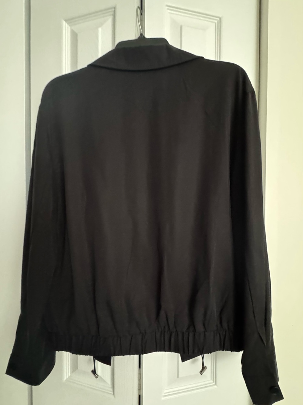 Black Button-Front Jacket - Extra Large - Picture 8 of 10